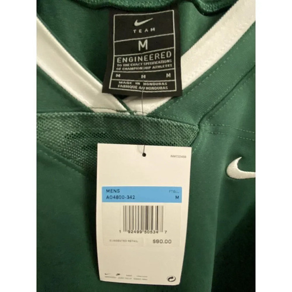 Nike Vapor Untouchable Men's Size Medium Football Practice Jersey Green MSRP $90 - Picture 5 of 9